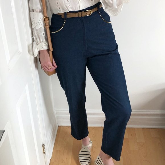 Vintage Ribcage High Rise Straight Leg Mom Jeans - LAST CHANCE - Picture 1 of 5